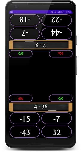 Math Duel - Two Player Math Game screenshot 4