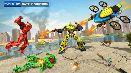 JetSki Robot Car Game - Robot Transforming Games screenshot 1