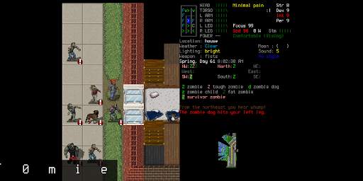 Cataclysm: Dark Days Ahead (X) screenshot 1