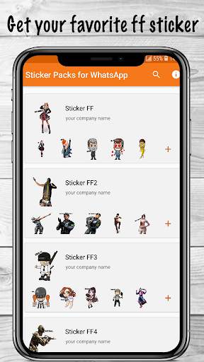 Sticker Pack FF For WhatsApp screenshot 2