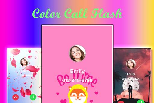Color Call Flash-Call Launcher-Call Screen, Themes screenshot 1