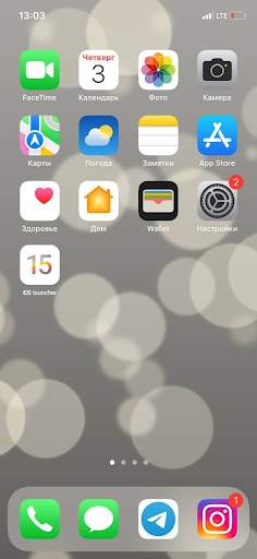 IOS Launcher screenshot 1