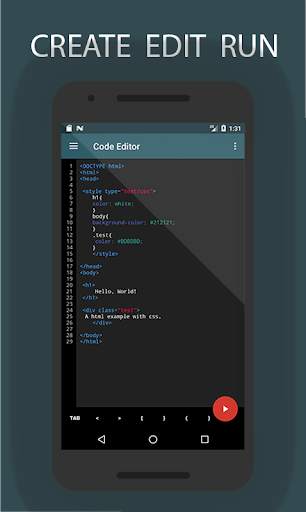 Create, Edit Run and Delete using Pure Code Editor screenshot 1