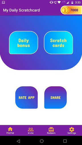 My Daily scratchcard screenshot 1