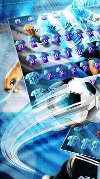 Sepak Bola Piala Dunia Keyboard Tema screenshot 2