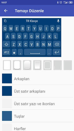Türkçe Klavye Tema screenshot 6
