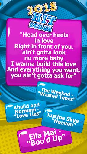 Guess The Song Lyrics Quiz 2018 screenshot 6