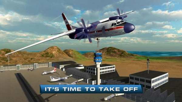 Aeroplano Pilota Flight Sim 3D screenshot 1