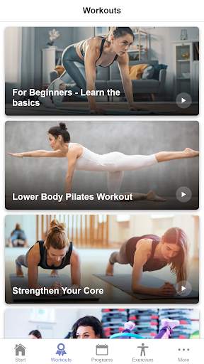 Pilates Exercises - All Levels 5 تصوير الشاشة