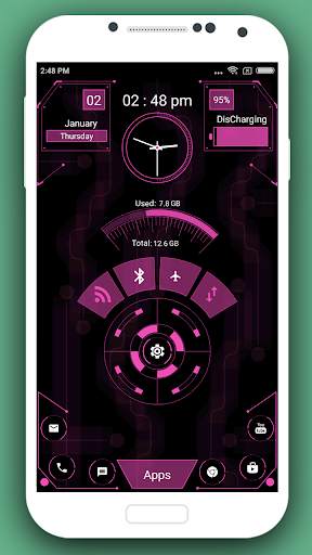 Innovatory Launcher 2021 - hitech homescreen screenshot 13
