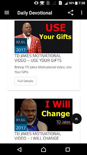 T.D. Jakes Motivation screenshot 2