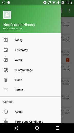 Notification History screenshot 5
