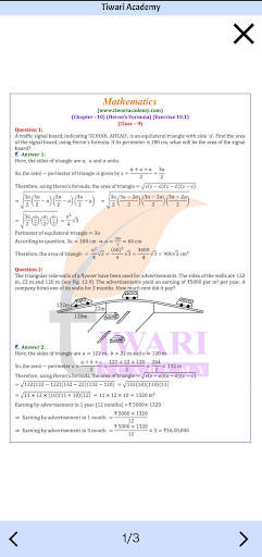 Class 9 Maths Solution 2023-24 screenshot 8