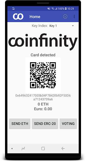 NFC Ethereum Demo Kit скриншот 1