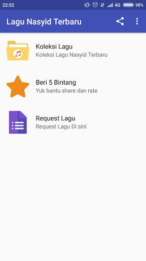 Lagu Nasyid Terbaru screenshot 1