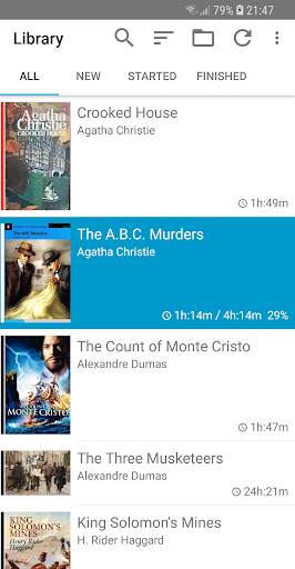 Smart AudioBook Player 5 تصوير الشاشة