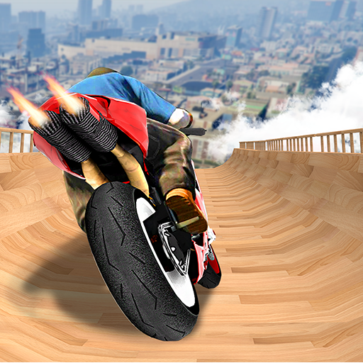Mega Ramp Bike Stunts Games 3D icon