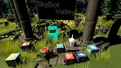SkyBot Valley - Free screenshot 1