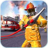 Real Fire Truck Simulator 2020: City Rescue Driver logo