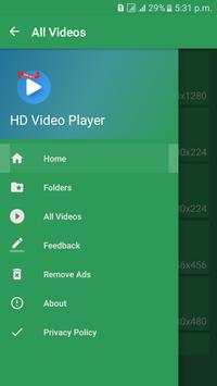 HD Video Player screenshot 1