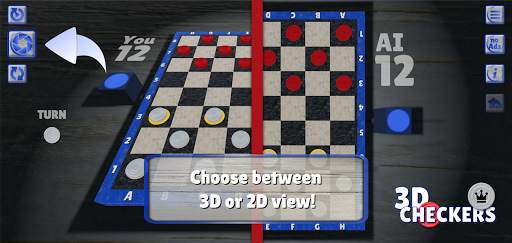 Checkers 3D Board Game स्क्रीनशॉट 7