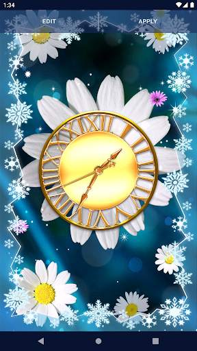 3D Daisy Spring Live Wallpaper screenshot 3