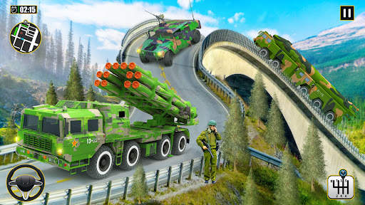 US Army Truck Transport Games screenshot 1