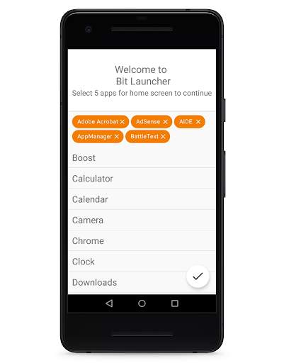 Bit Launcher - Minimalist Launcher screenshot 3