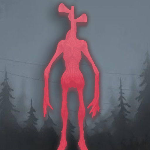 siren head man horror forest icon