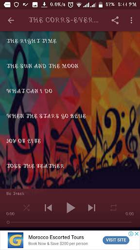 THE CORRS-BEST SONGS AND LYRICS screenshot 4