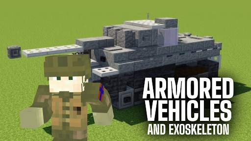 War Tank Mod for Minecraft screenshot 2