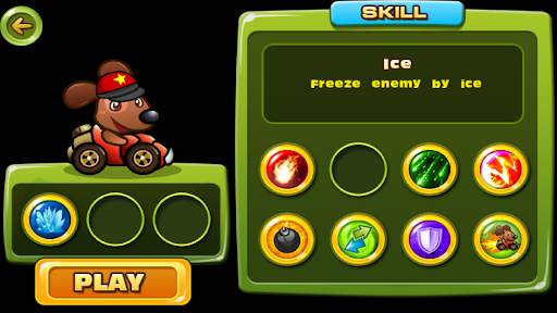 TALKING PET TOM , ANGELA AND JERRY KART RACE 2D screenshot 3