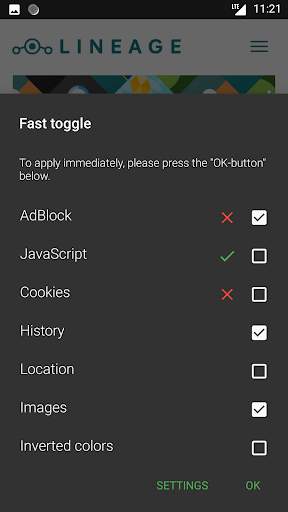 FOSS Browser screenshot 8