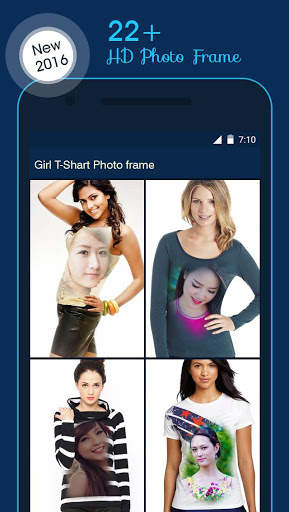 Girl T Shirt Photo Frame स्क्रीनशॉट 3