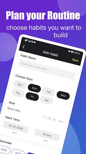 Habits Today & Time tracking and Daily Routine screenshot 2