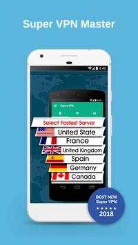 Super VPN screenshot 1