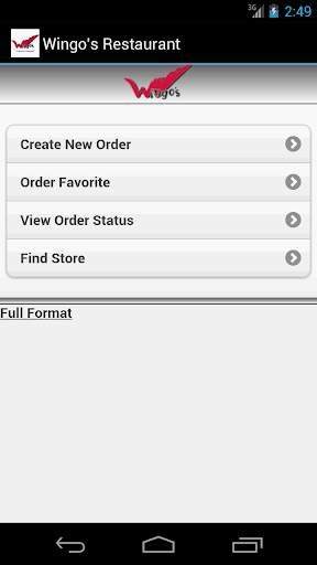 Wingo's Restaurant screenshot 1