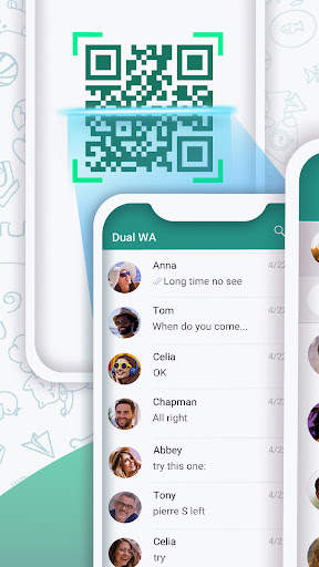 Dual Chat - 2Space WA Web screenshot 1