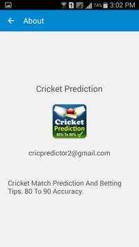 Cricket Match Prediction screenshot 4