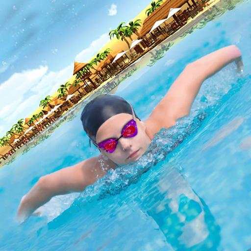 Women Beach Swimming Pool Racing Pro 1.5