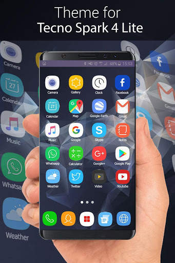 launcher Theme For Tecno Spark 4 lite screenshot 5