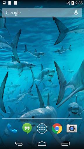 Sharks Live Wallpaper (FREE) screenshot 1