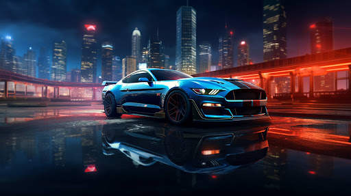 Mustang Simulator Car Games screenshot 5
