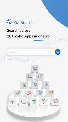 Search across Zoho- Zia Search screenshot 1