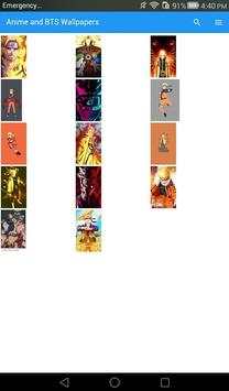 Anime and BTS Wallpapers! 3 تصوير الشاشة