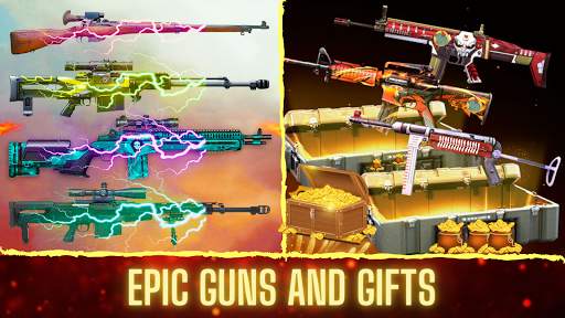 3D Squad Free Fire Battleground Team Shooter 2021 screenshot 6
