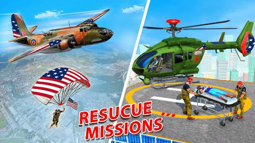 US Pilot Flight: Plane Games screenshot 5