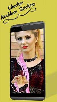 Chocker Necklace Stickers Photo Editor 5 تصوير الشاشة