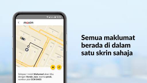 maxim — pengangkutan, delivery screenshot 2