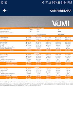 VUMI Plans screenshot 5